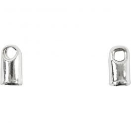 Embouts, d 3,2 mm, argenté, 100 pièces/ 1 Pq. [HOB-613030]