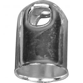 Embouts, d 6 mm, argenté, 6 pièces/ 1 Pq. [HOB-613050]