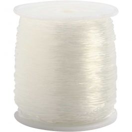 Cordon élastique, rond, ép. 0,8 mm, 100 m/ 1 rouleau [HOB-61542]