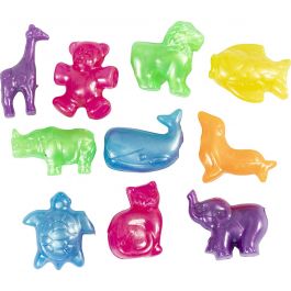 Perles Plastique Novelty, dim. 25 mm, diamètre intérieur 4 mm, 125 ml/ 1 Pq. [HOB-618230]