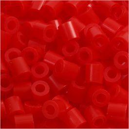 Photo Pearls, dim. 5x5 mm, diamètre intérieur 2,5 mm, medium, rouge (19), 1100 pièces/ 1 Pq. [HOB-755190]