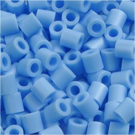 Photo Pearls, dim. 5x5 mm, diamètre intérieur 2,5 mm, medium, bleu pastel (23), 1100 pièces/ 1 Pq. [HOB-755230]