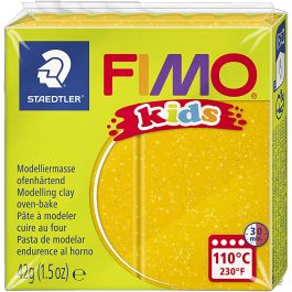 Pâte FIMO® pour Enfant, paillettes, or, 42 gr/ 1 Pq. [HOB-78535]