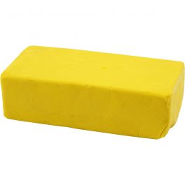 Pâte à Modeler , dim. 13x6x4 cm, jaune, 500 gr/ 1 Pq. [HOB-78683]