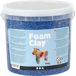 Foam Clay®, bleu, 560 gr/ 1 seau [HOB-78822]