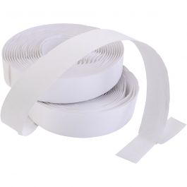 Bande, auto-adhésive, ép. 2 cm, blanc, 25 m/ 1 Pq. [HOB-775040]