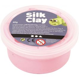 Silk Clay®, rose, 40 gr/ 1 boîte [HOB-79109]