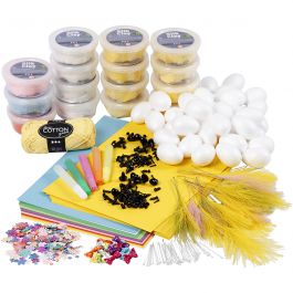 Kit DIY Groupe Poussins de Pâques, 1 set [HOB-79156]