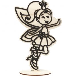 Figurine décorative, Fée, H : 21 cm, 1 pièce [HOB-791953]