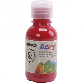 Peinture acrylique de luxe PRIMO, rouge foncé, 125 ml/ 1 flacon [HOB-638336]