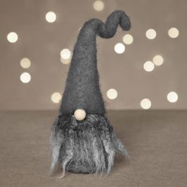 Mini Kit DIY, Lutin de Noël, H : 13 cm, mix gris, 1 Pq. [HOB-977428]