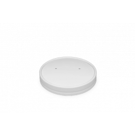 Couvercle Gobelet à soupe en carton 450ml Ø9,8 cm Blanc (500 pcs) [TK-9987076]