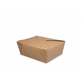 Boîte Repas Orientale 14x4,8x19,8 cm 1500ml kraft (200 pcs) [TK-9987297]