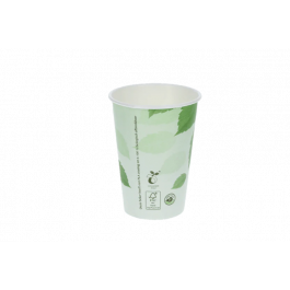 Tasse à Café Carton 180cc 7.5oz Ø7 cm FSC®Mix vert BIO (2.500 pcs) [TK-9987426]