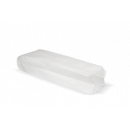 Sachet à Snacks Papier 9,5x6,5x32 cm Blanc 45gr (1.800 pcs) [TK-9987481]