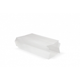 Sachet à Snacks Papier (1.5 ounce) 9,5x6,5x24 cm Blanc 45gr (2.400 pcs) [TK-9987483]
