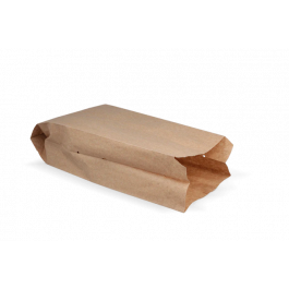 Sachet à Snacks Papier perforé (1 pond) 14x8x32 cm kraft 50gr (1.200 pcs) [TK-9987486]
