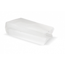 Sachet à Snacks Papier perforé (3 pond) 16x10x36 cm Blanc 45gr (1.000 pcs) [TK-9987491]