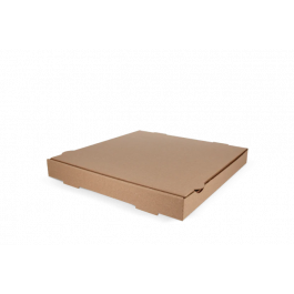 Boîte à pizza 32x4,2x32cm kraft Marron (100 pcs) [TK-9987695]
