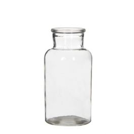 Fiole en verre de 16cm de haut Ø 8cm (plateau de 12 pièces) [IFS-129195]