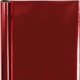 Papier cadeau, rouge, L: 50 cm, 65 gr, 4 m/ 1 rouleau [HOB199880]