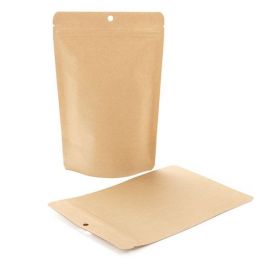 Doypack Compostable Kraft 14,9x8,9x23,2cm | 312g (100 pièces) [ZBGEK7]