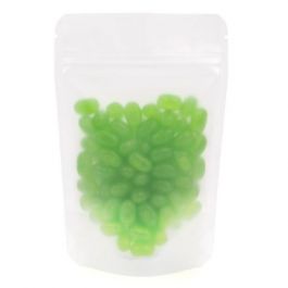 Doypack glacé avec Zip 102x60x152 mm | 57g (100 pièces) [ZBGF2]
