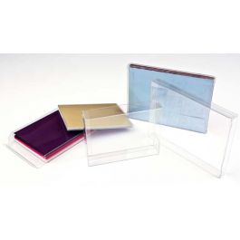 Boîtier pliant transparent 13x1,5x19 cm (25 Pièces) [FB1]