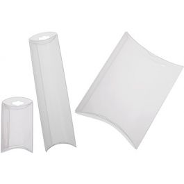 Boites Berlingot à 12.7x3.8x19.1cm (Crochet pour suspension optionnel) (25 pièces) [PBF108]