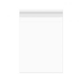 Sachet plastique transparence cristalline 8,6x10,2cm avec Rabat Adhésif (100 pièces) [B34B]