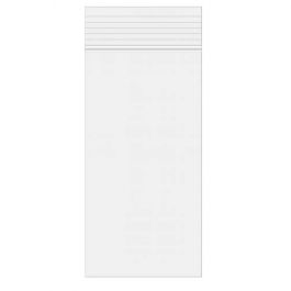 Sachet zip transparent en PE-BD 10,2x20,3cm (100 pièces) [4PE48]