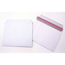 Enveloppe d'expédition rigide avec bande adhésive 450 grammes. 13.0 x 13.0cm (10 Pièces) [RM1]