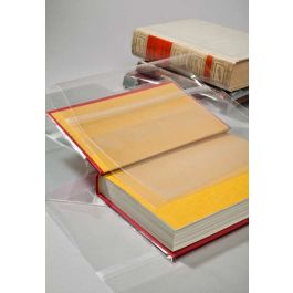 Couverture pour livre transparente ajustable 18.1 x 38.1 cm (25 pièces) (BC71E)