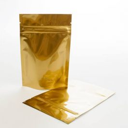 Doypack Or Métallisé 13x7.9x20.6cm | 113g (100 pièces) [ZBGM3G]