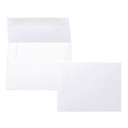 Enveloppes Bright, Blanche 14.6 x 11.1cm (50 Pièces) [E5201]