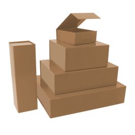 Boite Aimantée 35 x 25 x 10 cm Marron (25 pcs) [FP-VPD046]