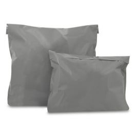 Enveloppe plastique 40 x 30 cm Argent (250 pcs) [FP-VZQ014]