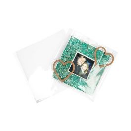 Sachet plastique plat grand format 26,5x26 cm Transparent et Scellable sans Rabat (100 pièces) [B1010NF]