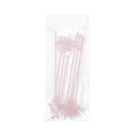 Sachet plastique transparence cristalline 12,2x25,4cm avec Rabat "Sécurisée" (100 pièces) [B4X9XPC]