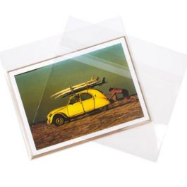 Sachet plastique transparence cristalline 18,9x13,4cm avec Rabat "Sécurisée" (100 pièces) [B5PC]