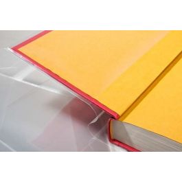 Couverture pour livre transparente ajustable 24.8 x 50.2 cm (25 Pièces) [BC93Q