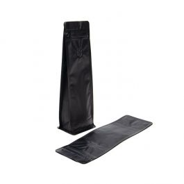 Sachets à café à fond en bloc noir mat 7,9 x 6 x 26 cm (50 pièces) [BBC1MB]