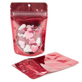 Doypack avec dos Rouge 10.2x6x15.2cm | 57g (100 pièces) [ZBGB2RD]