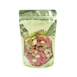 Doypack verticales vertes 14,9x8,9x23,2cm Trou de suspension (100 pièces) [ZBGB7GR]