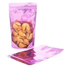 Doypack avec dos rose 17.1x8.9x28.6cm | 340g (100 pièces) [ZBGB4PK]