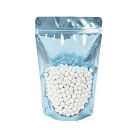 Doypack Bleu brillant 15x9x23cm Trou de suspension (100 pièces) [ZBGB7BL]