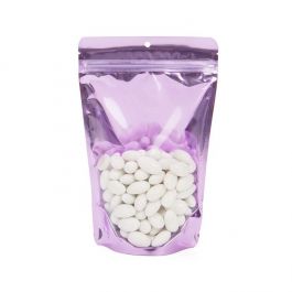 Doypack violettes 14,9x8,9x23,2cm Trou de suspension (100 pièces) [ZBGB7LV]