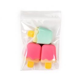 Sachet Zip 7,6x10,2 cm PE 50 microns (100 pièces) [CEZC34]