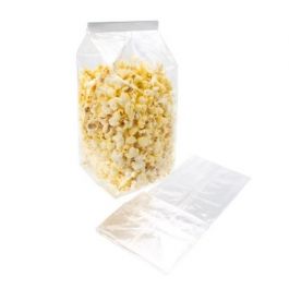 Premium EcoClear Flat Bottom Gusset Bags 10,2x10,2x22,9cm (100 pièces) [CFBG7]