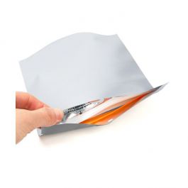 Sachet Doypack, Argent mat, résistant à l'épreuve des enfants 30,5 x 10 x 23 cm (100 pièces) [CRP129MS]